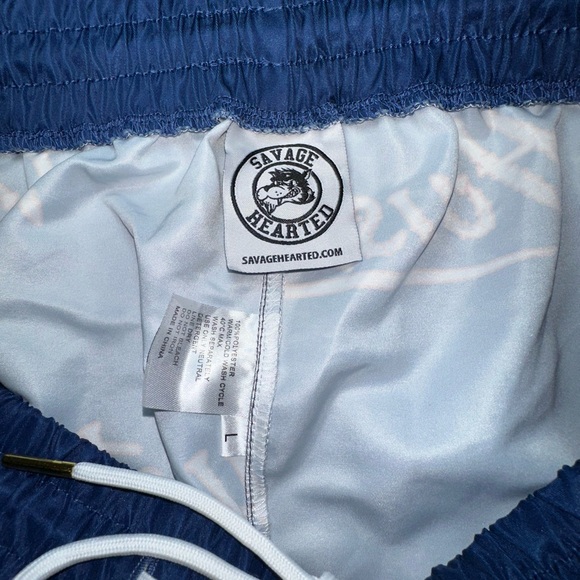 Houston Screws‎ Shorts Navy Blue Size Large Mens - Picture 4 of 6